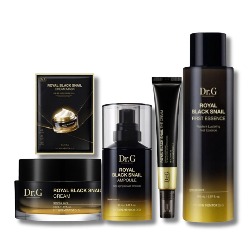 Dr.G Royal Black Snail Eye Cream - paakių kremas su sraigių mucinu