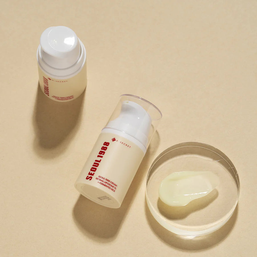 KSECRET - SEOUL 1988 Cream : Retinal Liposome 1% + Fermented Rice - veido kremas