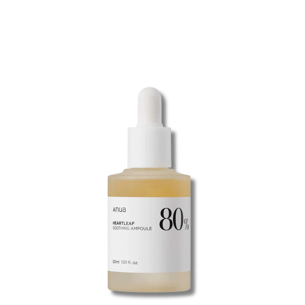 Anua Heartleaf 80% Soothing Ampoule - odą raminanti ampulė