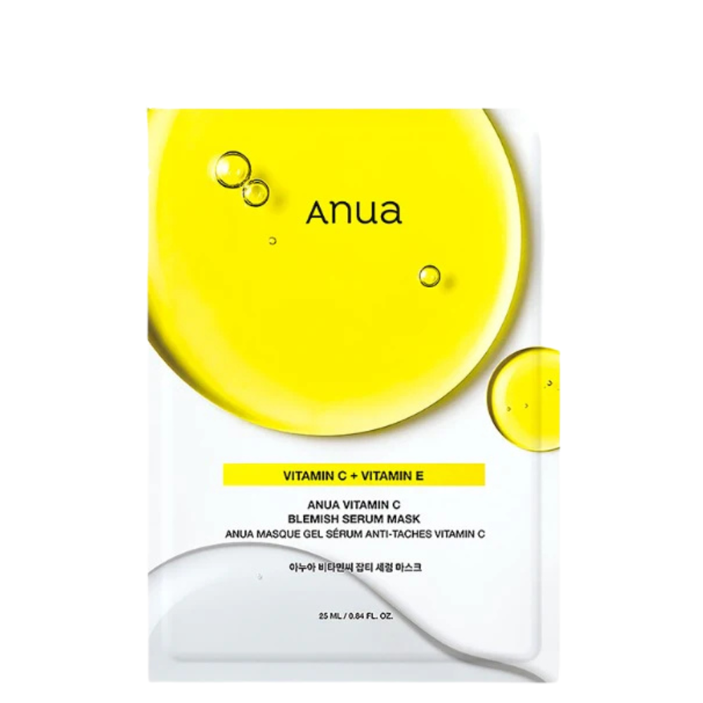 Anua - Vitamin C Blemish Serum Mask - lakštinė veido kaukė su vitaminu C