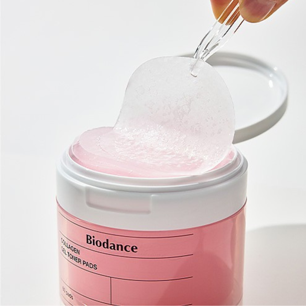 BIODANCE Collagen Gel Toner Pads - geliniai toniko padeliai