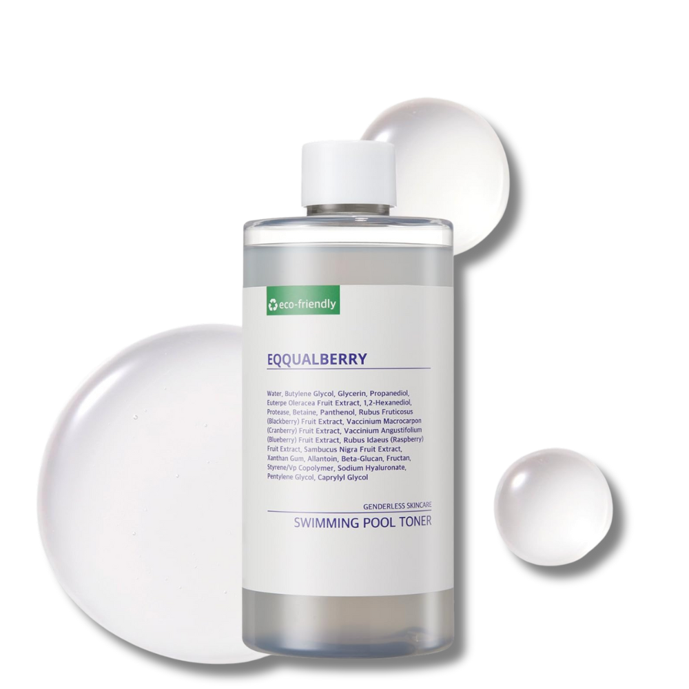 EQQUALBERRY - Swimming Pool Daily Facial Toner - veido tonikas