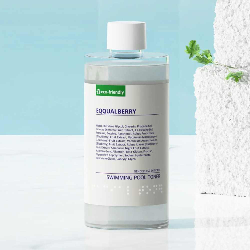 EQQUALBERRY - Swimming Pool Daily Facial Toner - veido tonikas