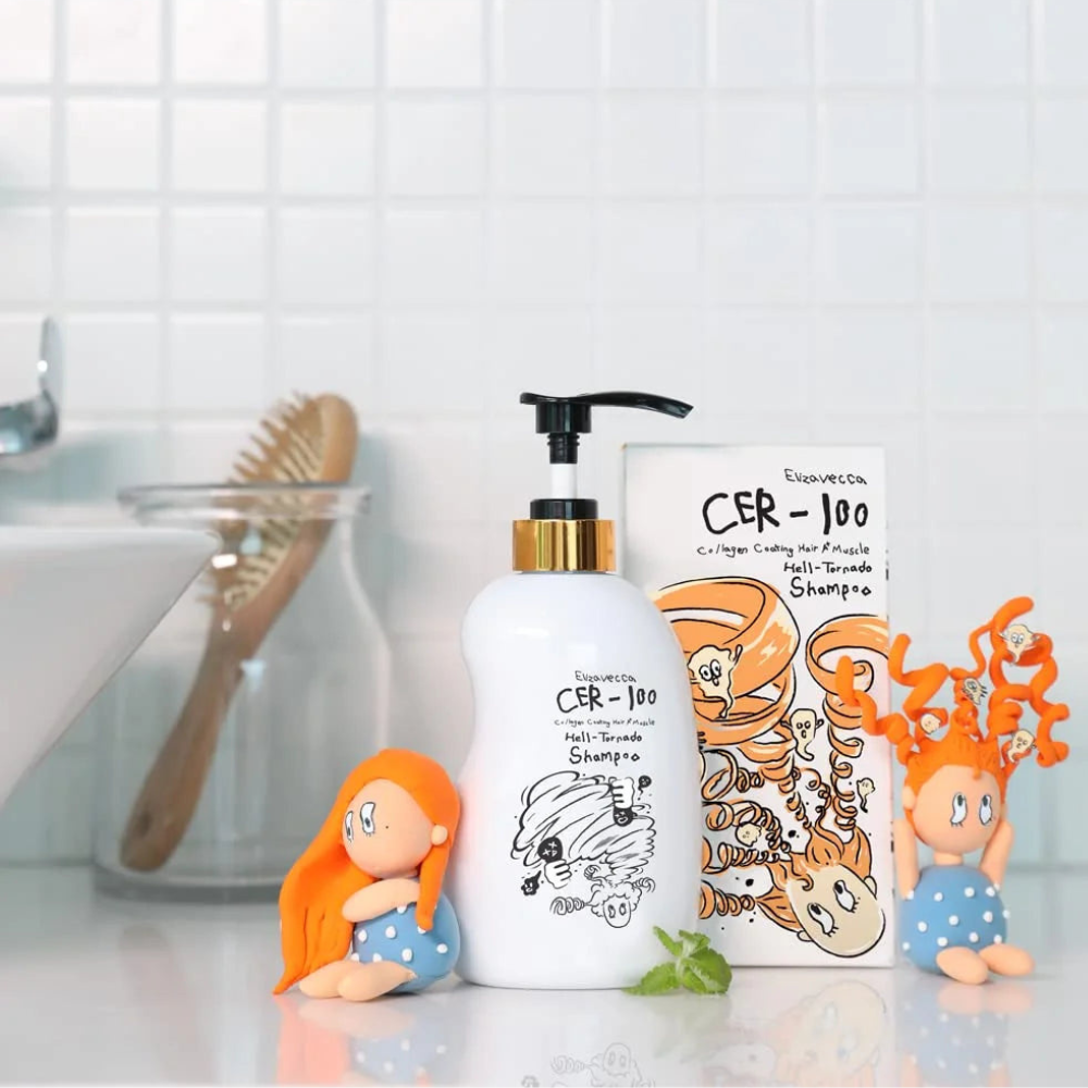 Elizavecca - Cer-100 Collagen Coating Hair Muscle Shampoo - šampūnas