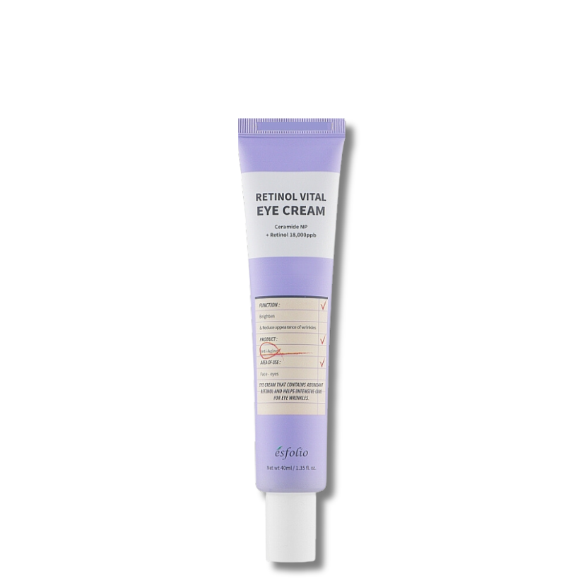 🎁 Esfolio - Retinol Vital Eye Cream - paakių kremas su retinoliu (100% off)