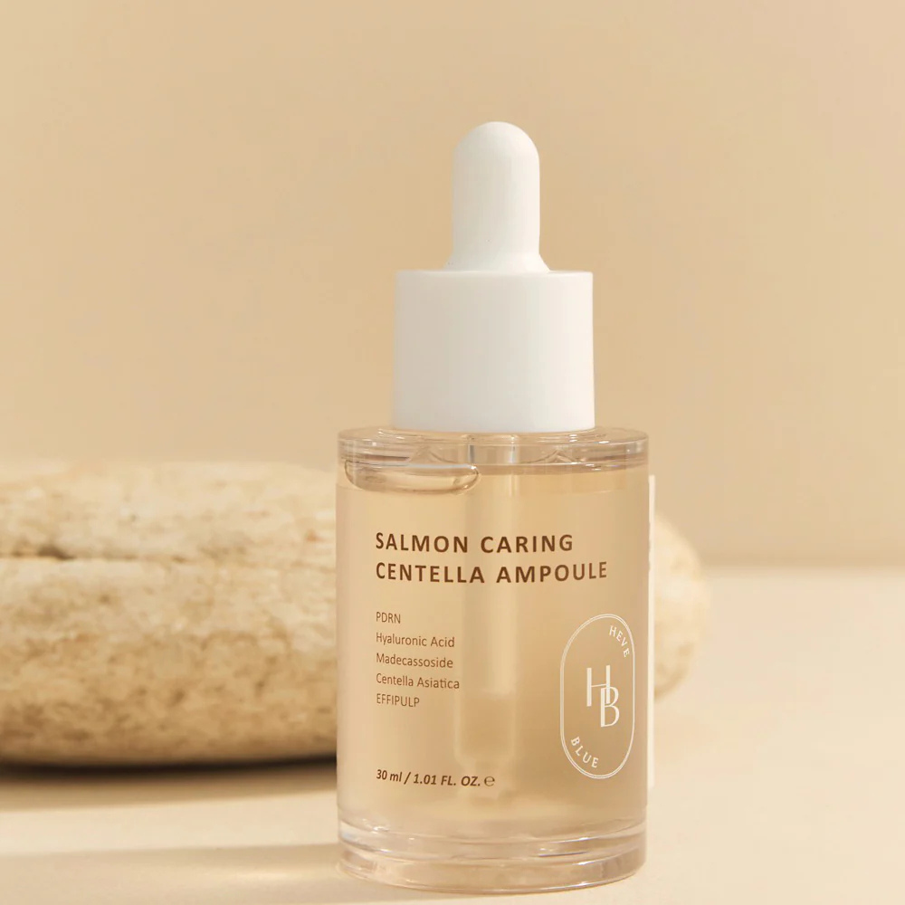 HEVEBLUE - Salmon Caring Centella Ampoule - ampulė