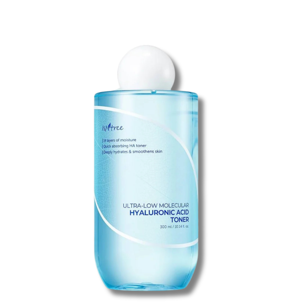 🎁 Isntree - Ultra Low Molecular Hyaluronic Acid Toner - veido tonikas (100% off)