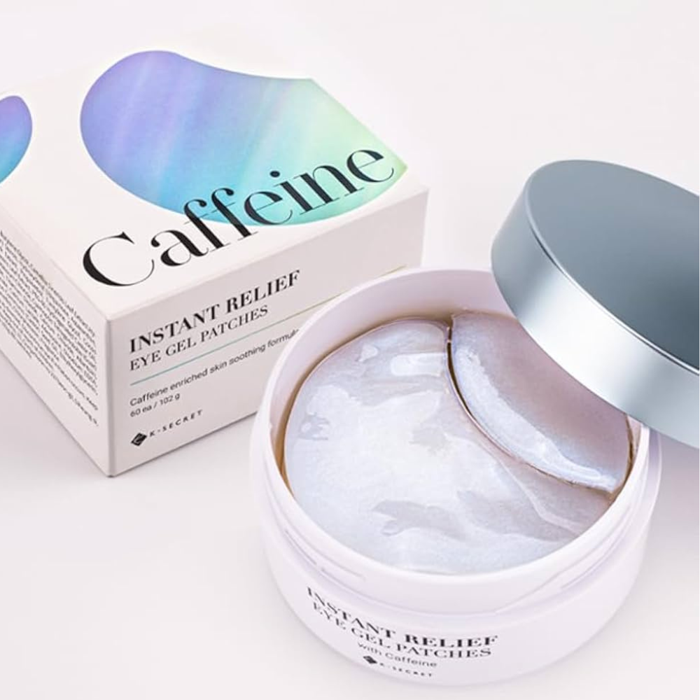 KSECRET - Caffeine Instant Relief Eye Gel Patches - paakių padeliai