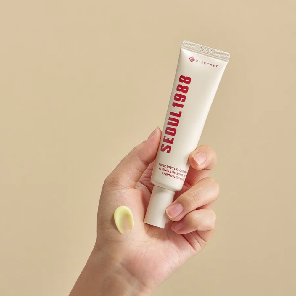 KSECRET - SEOUL 1988 Eye Cream : Retinal Liposome 4% + Fermented Bean - paakių kremas