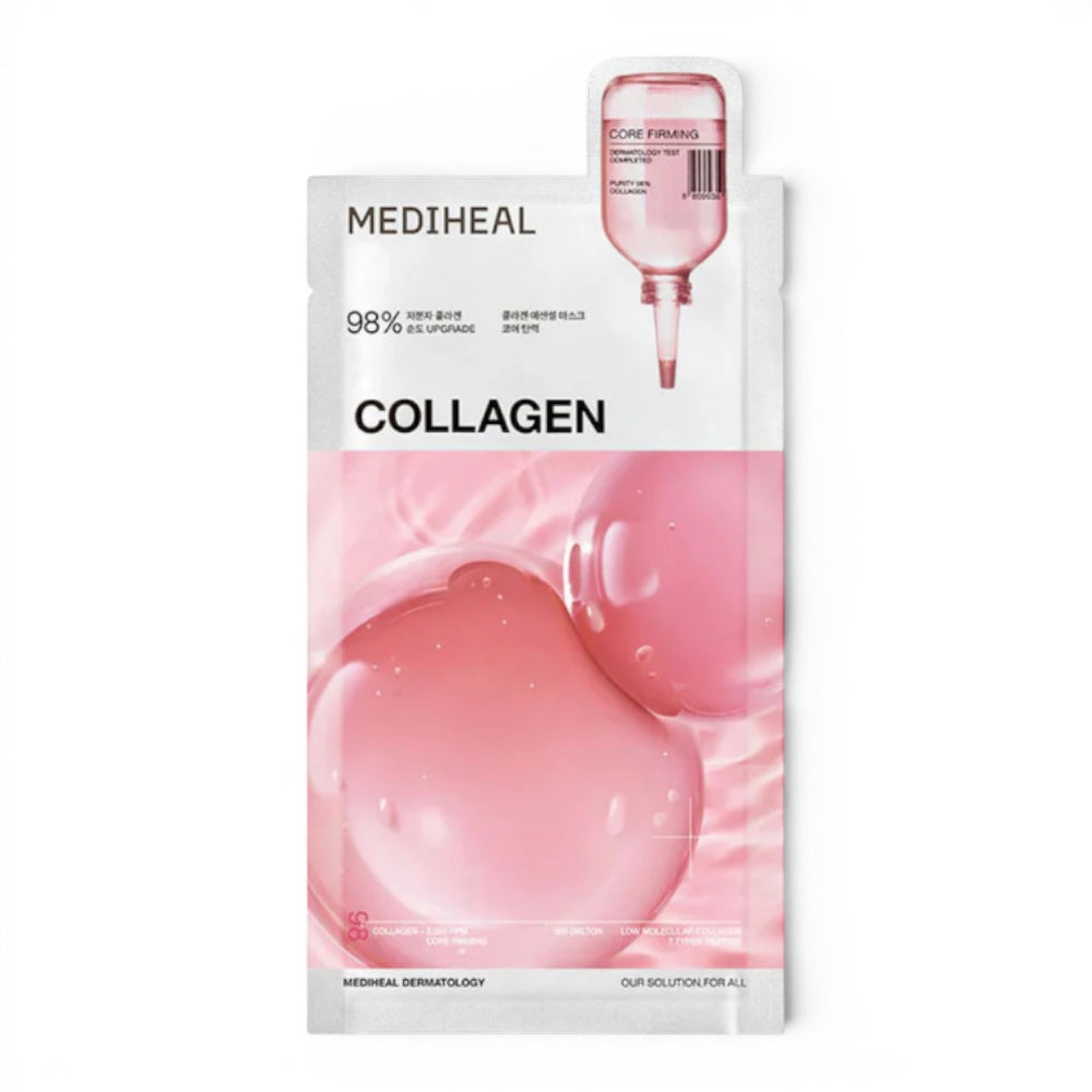 MEDIHEAL - Collagen Essential Mask Core Firming - lakštinė veido kaukė