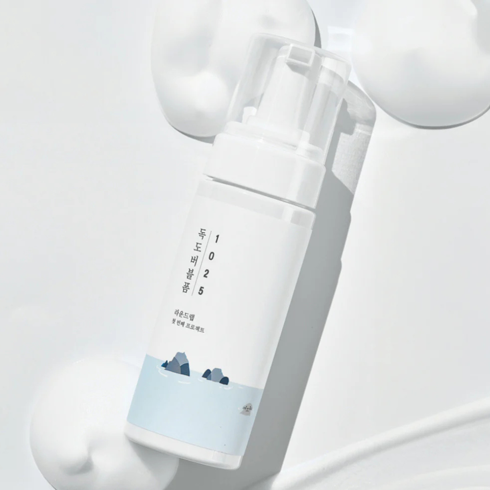 ROUND LAB 1025 Dokdo Bubble Foam - valomosios veido putos