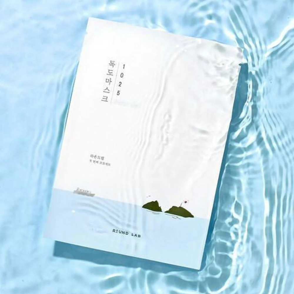 Round Lab - 1025 Dokdo Hydrating Water Gel Mask - veido kaukė