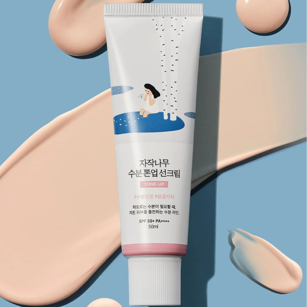 Round Lab - Birch Moisture Tone-Up Sunscreen - tonuojanti apsauga nuo saulės