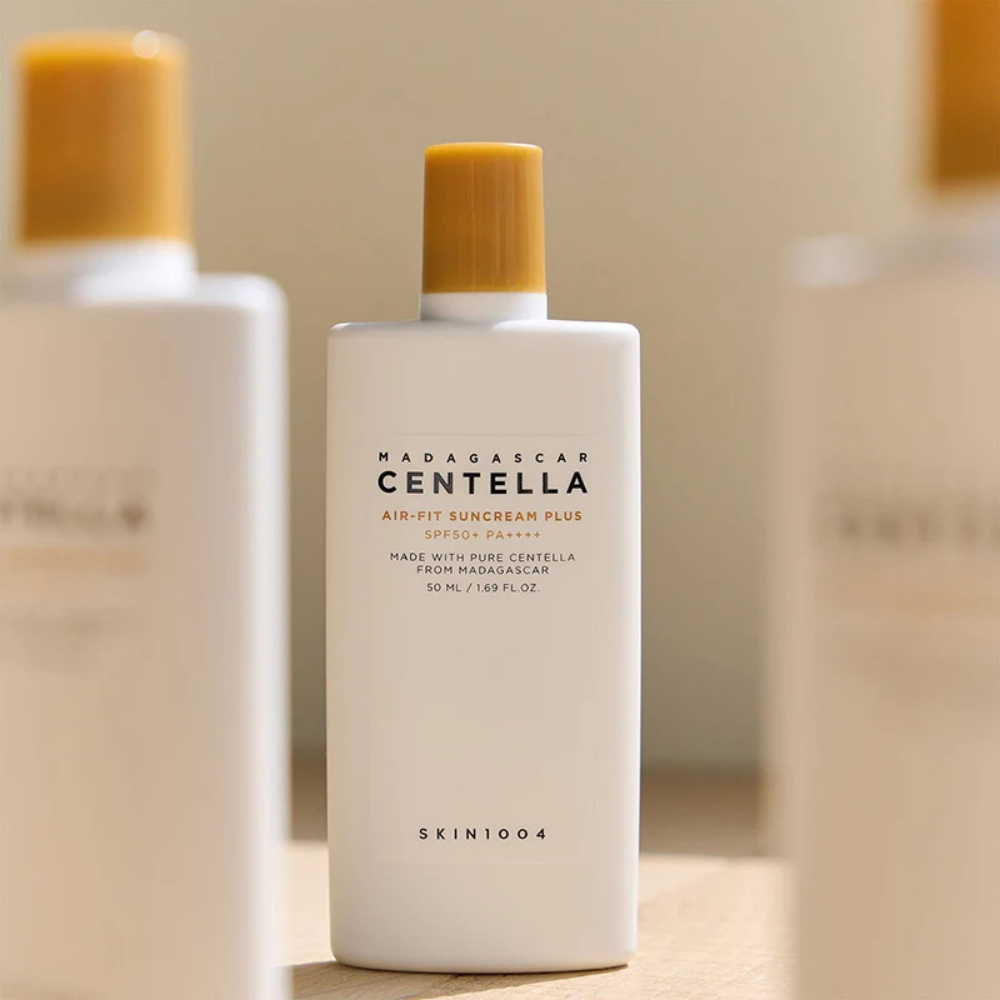 SKIN1004 - Madagascar Centella Air-Fit Suncream Plus - apsauga nuo saulės