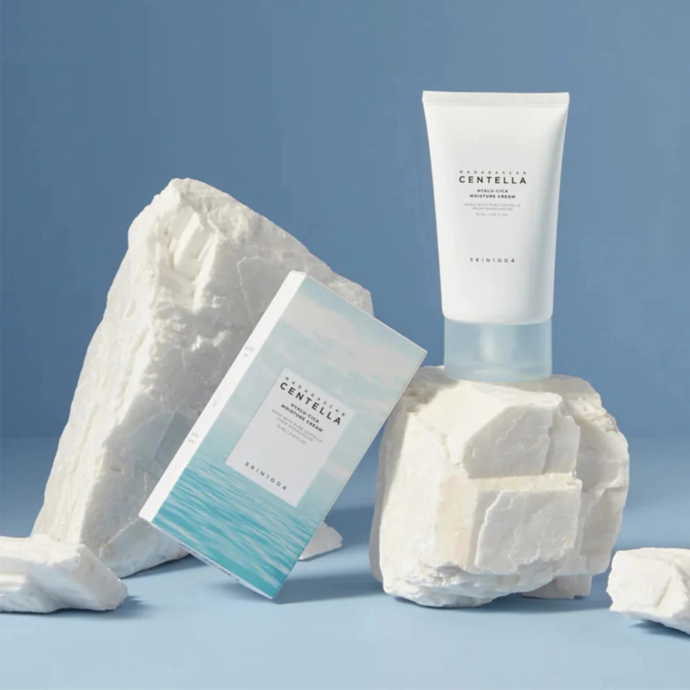 SKIN1004 - Madagascar Centella Hyalu-Cica Moisture Cream - veido kremas