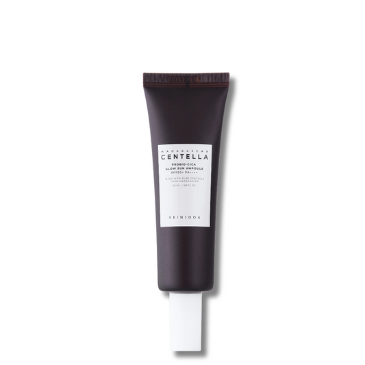 SKIN1004 - Madagascar Centella Probio-Cica Glow Sun Ampoule - apsauga nuo saulės