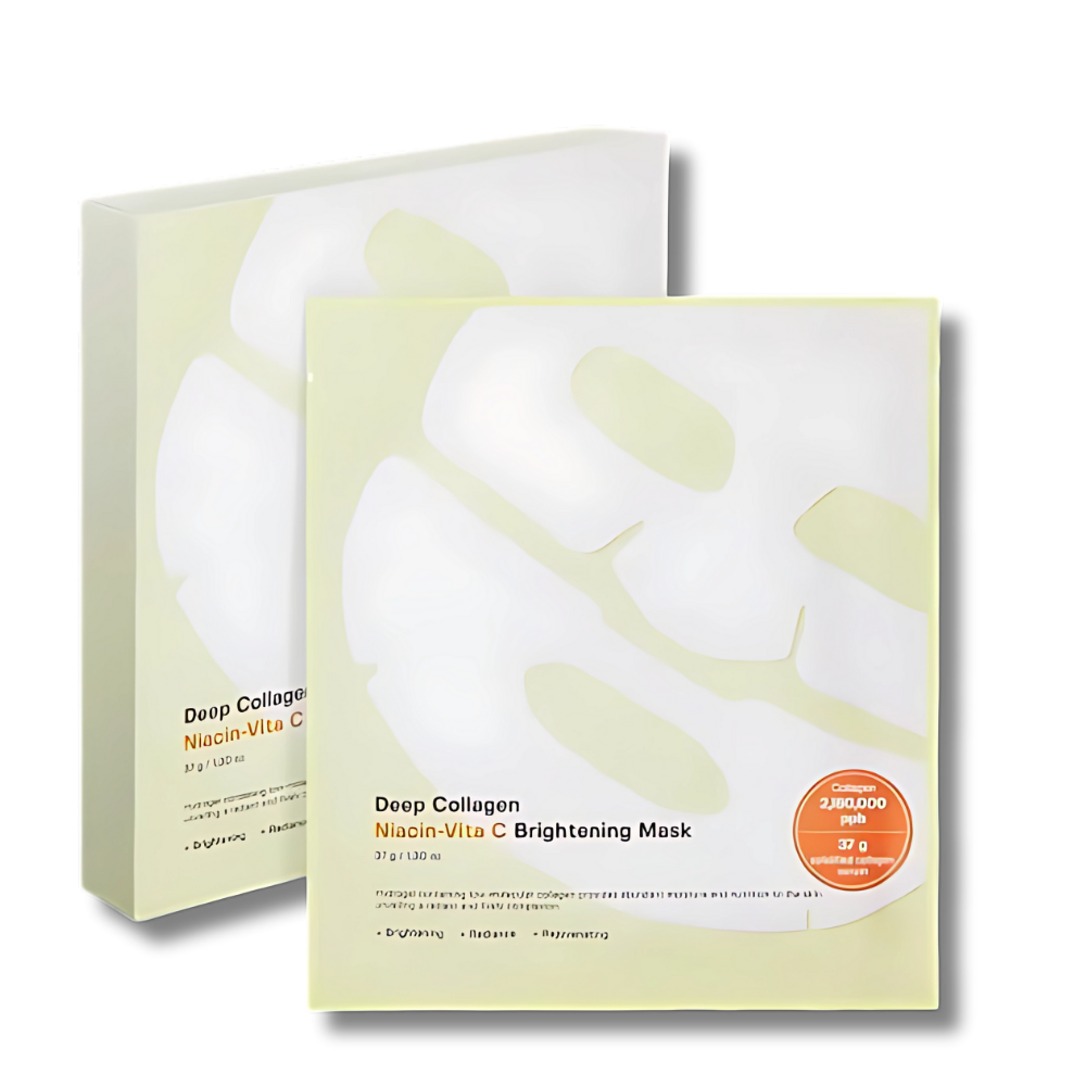 Sungboon Editor - Deep Collagen Niacin Vita C Brightening Mask - veido kaukė