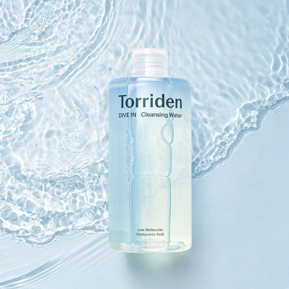 Torriden DIVE-IN Low Molecular Hyaluronic Acid Cleansing Water - makiažo valiklis