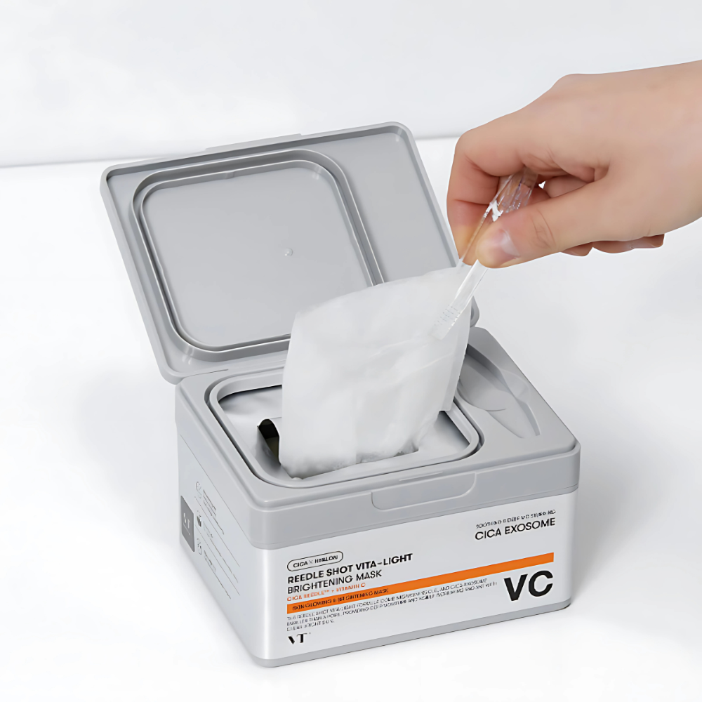 VT Cosmetics - Reedle Shot Vita-light Brightening Mask - veido kaukės