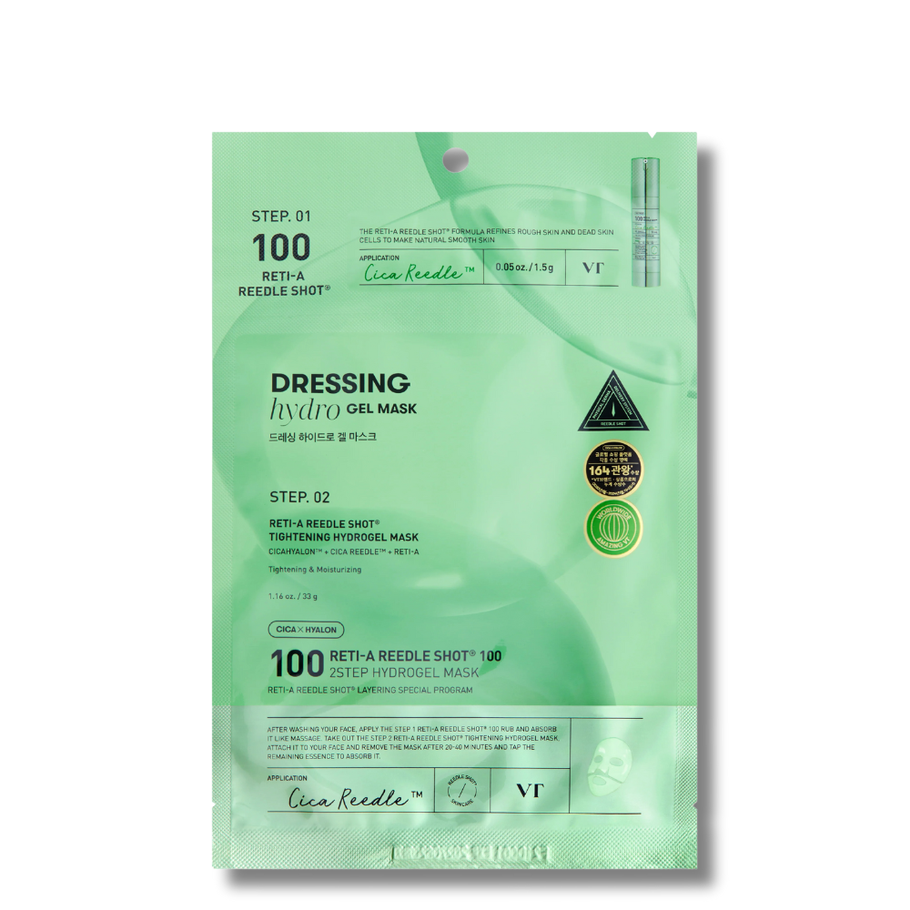 VT Reti-A Reedle Shot 100 2Step Hydrogel Mask - bandomasis rinkinys
