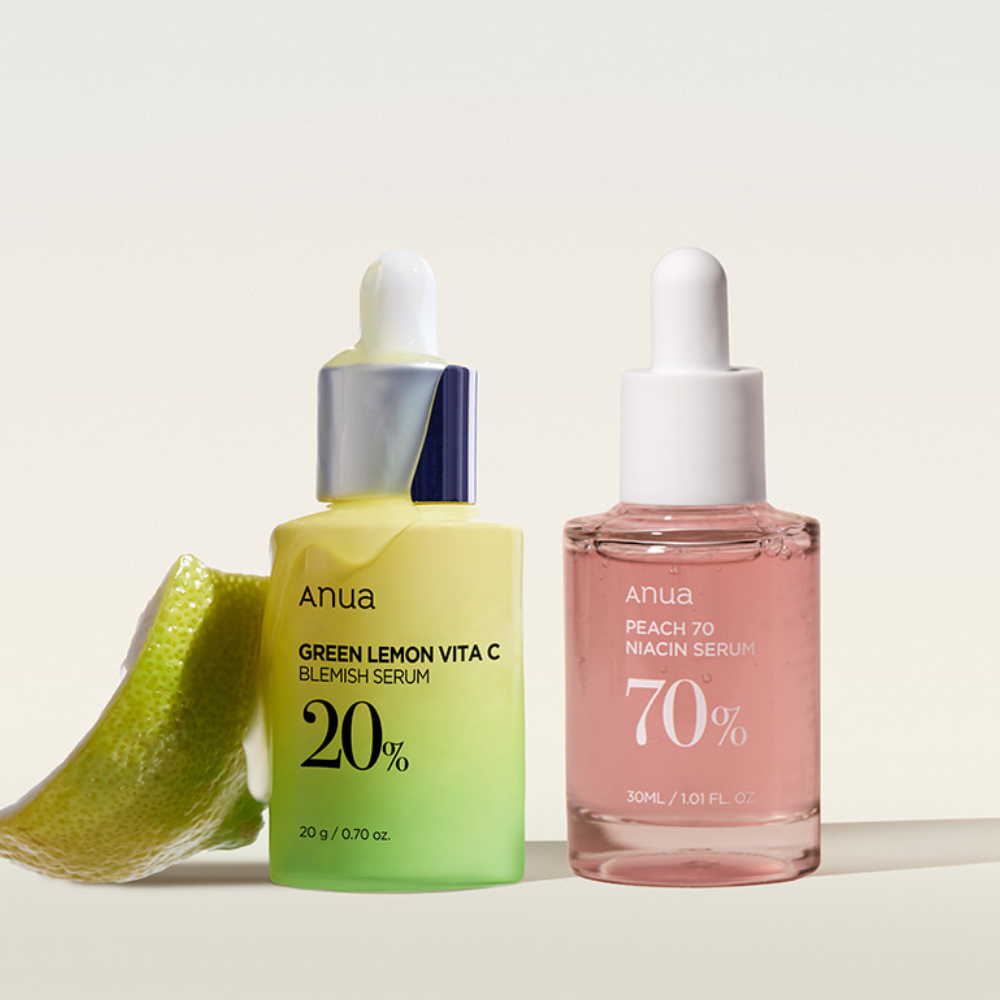 Anua - šviesinantis vitamino B ir C rinkinys