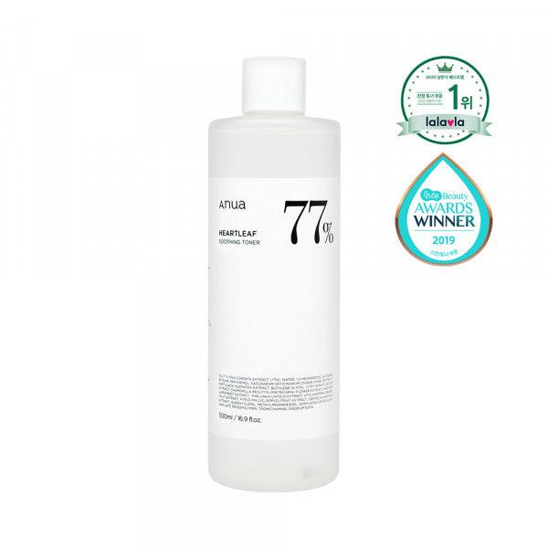 Heartleaf 77% soothing toner - raminamasis veido tonikas - bareskin.lt