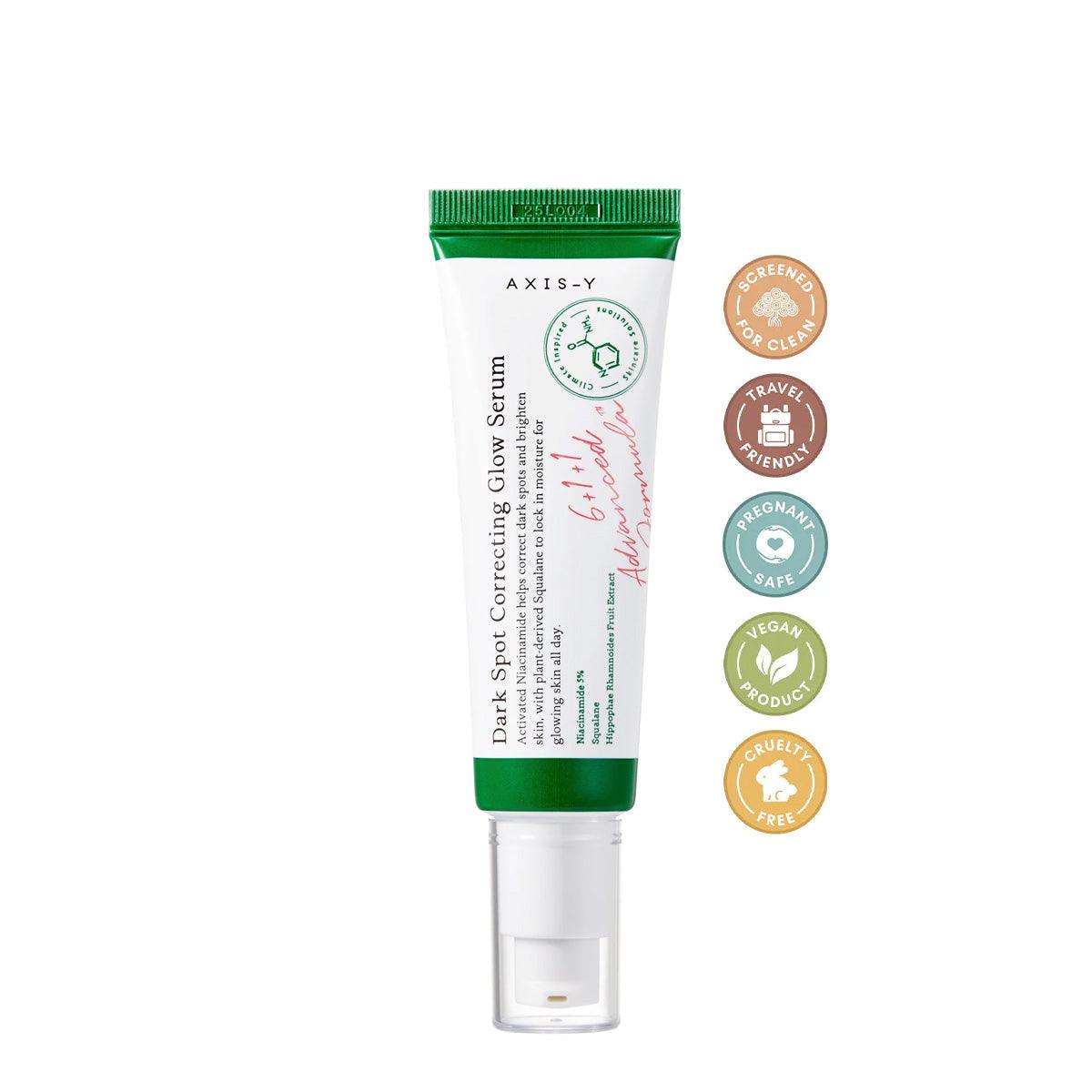 Axis-Y - Dark Spot Correcting Glow Serum - pigmentines dėmes šviesinatis serumas
