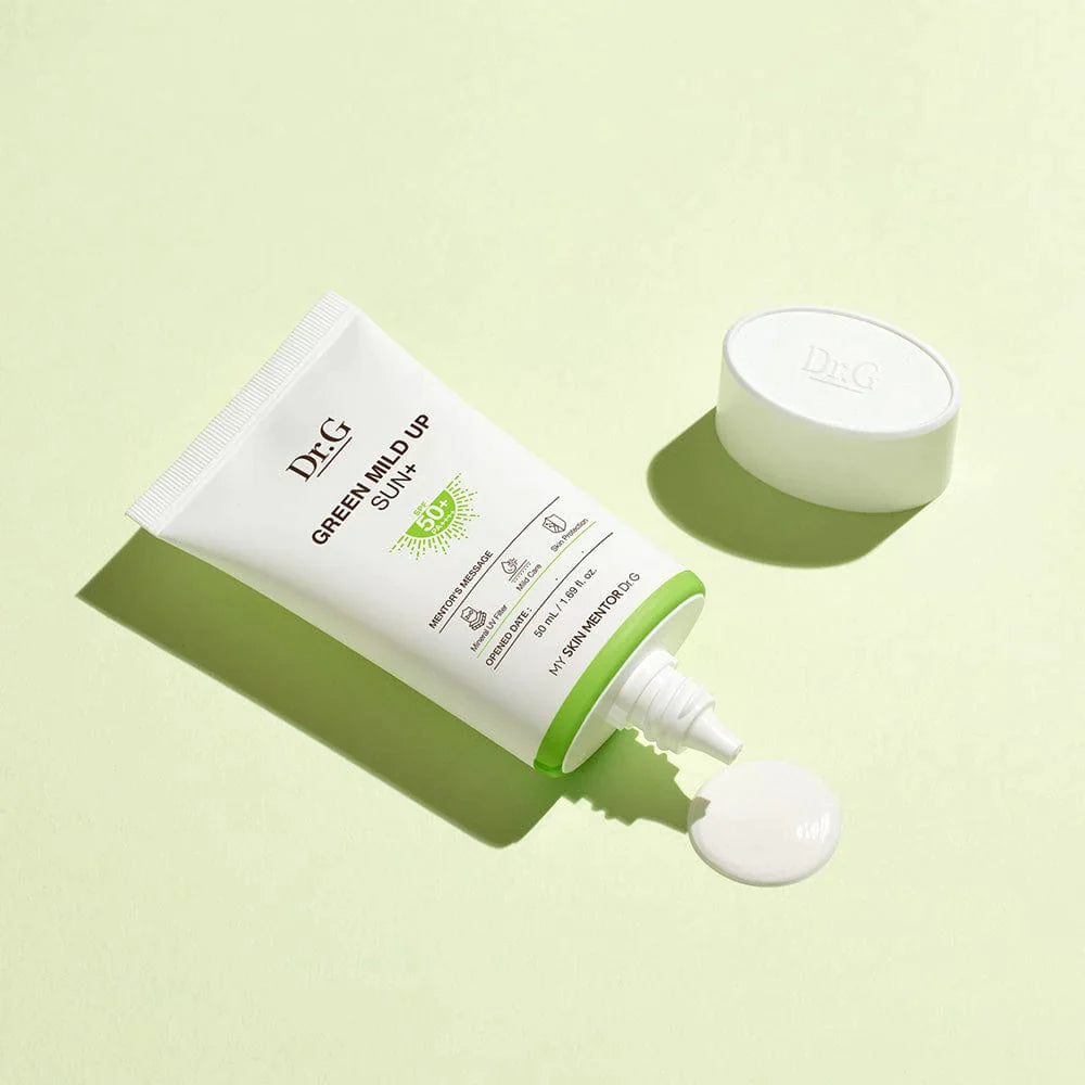 Dr.G - Green Mild Up Sun Plus - mineralinė apsauga nuo saulės - bareskin.lt
