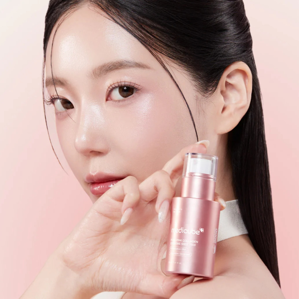 Medicube - PDRN Pink Collagen Exosome Shot Serum 2000 - serumas
