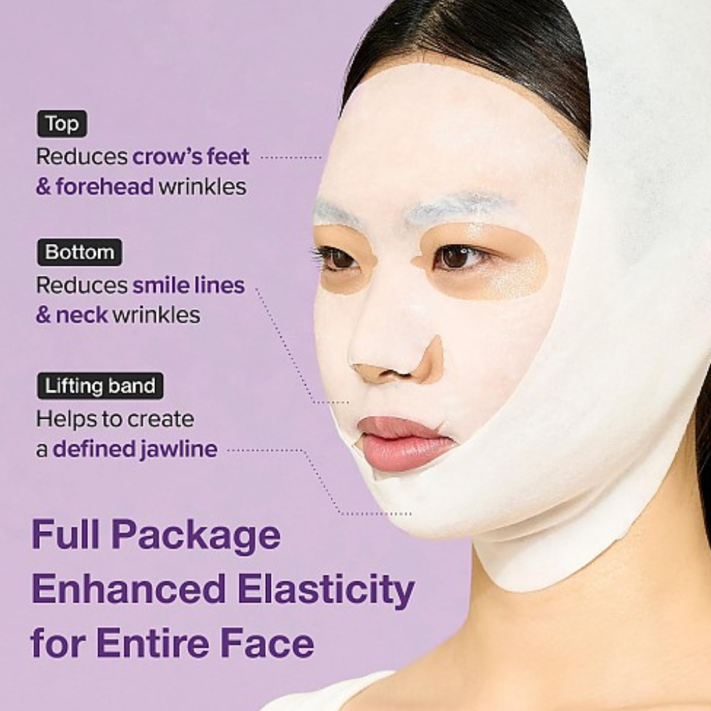 numbuzin No.9 NAD Bio Lifting-sil Full Face Mask Set - veido kaukės