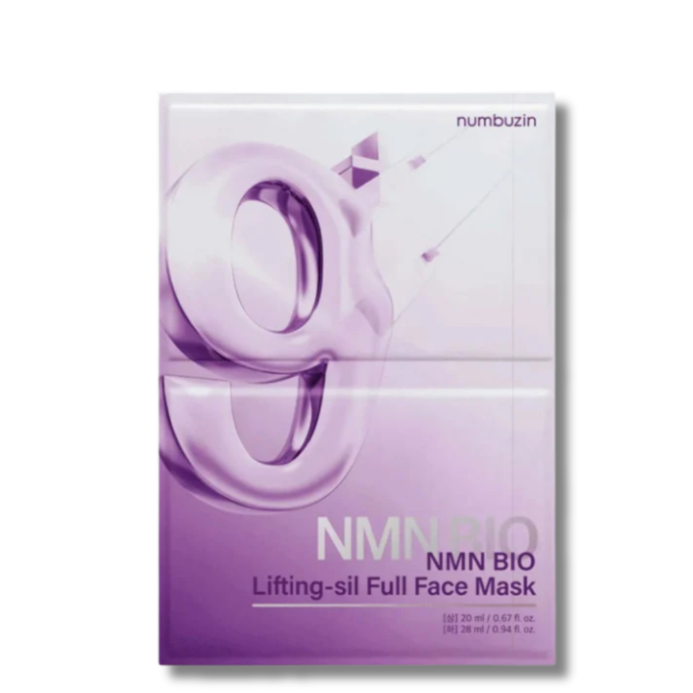 numbuzin No.9 NAD Bio Lifting-sil Full Face Mask Set - veido kaukės