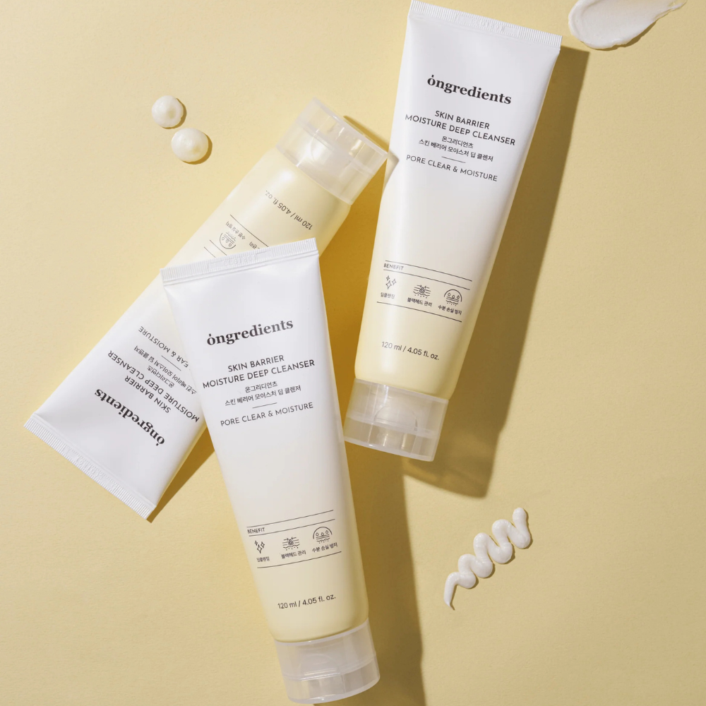 ongredients - Skin Barrier Moisture Deep Cleanser - veido prausiklis