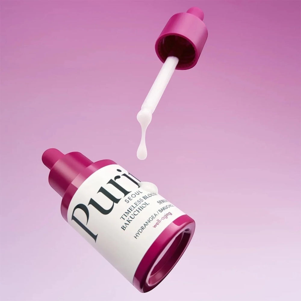 PURITO - Bakuchiol Timeless Bloom Serum - bakučiolio serumas