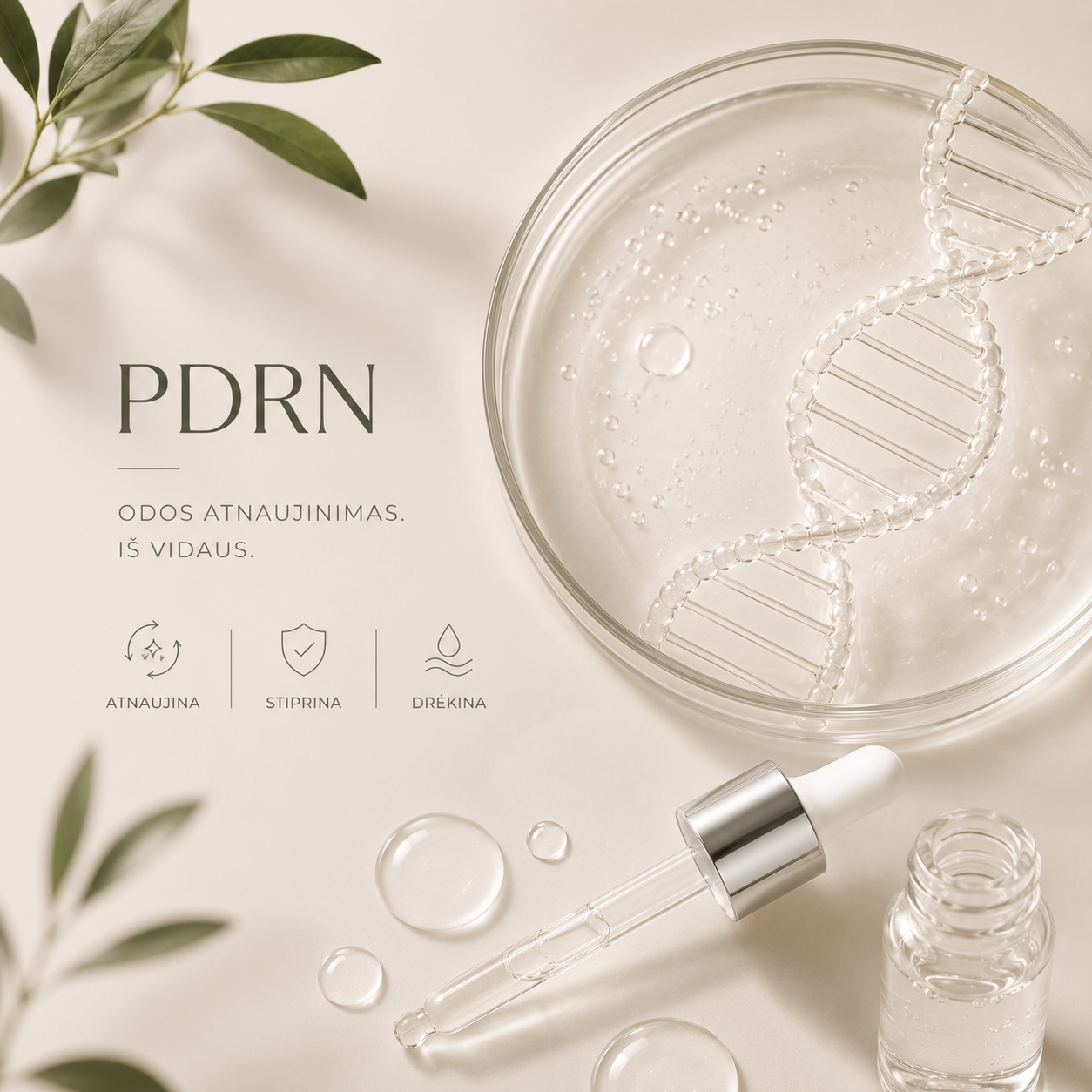 PDRN – odos priežiūros revoliucija iš Pietų Korėjos