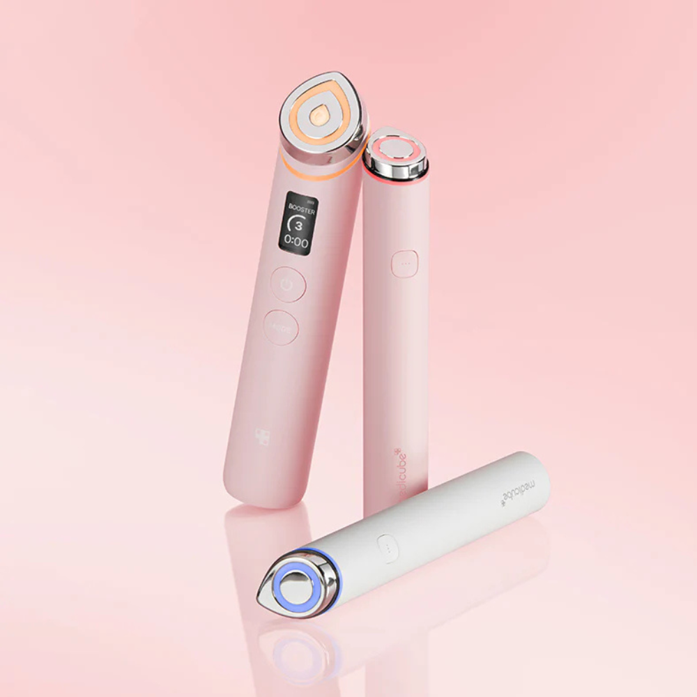 Kuo skiriasi Medicube AGE-R Booster Pro ir AGE-R Booster Pro Mini?