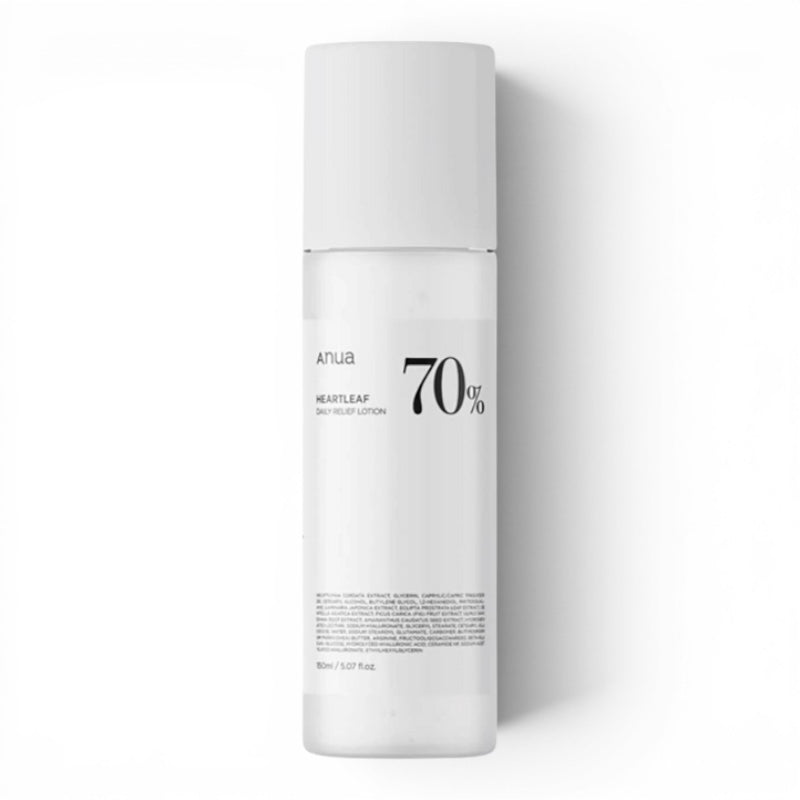 Anua - Heartleaf 70 Daily Lotion - losjonas su širdžialapės stimburės ekstraktu