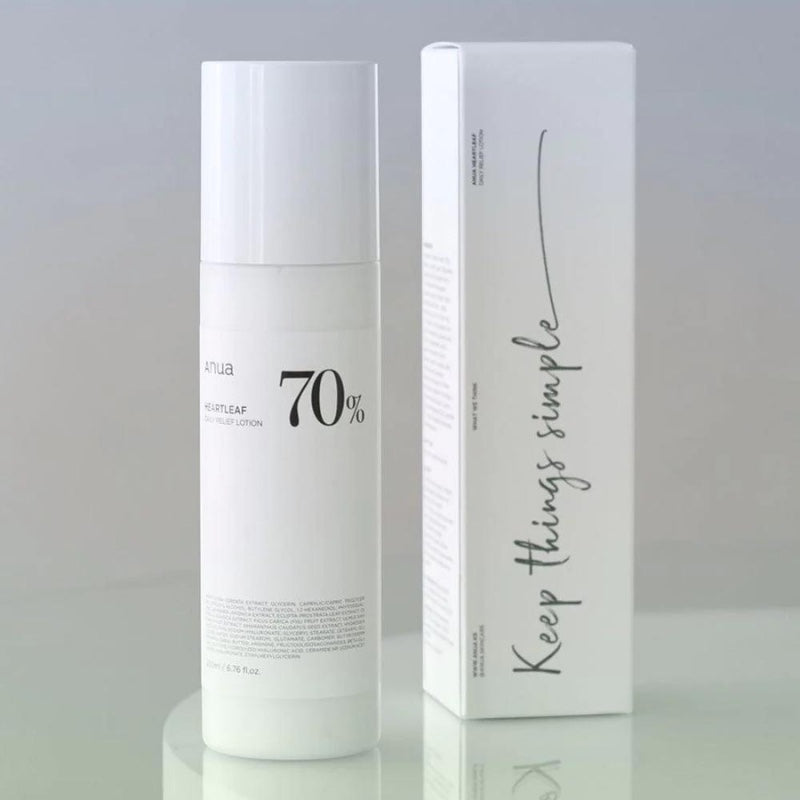 Anua - Heartleaf 70 Daily Lotion - losjonas su širdžialapės stimburės ekstraktu