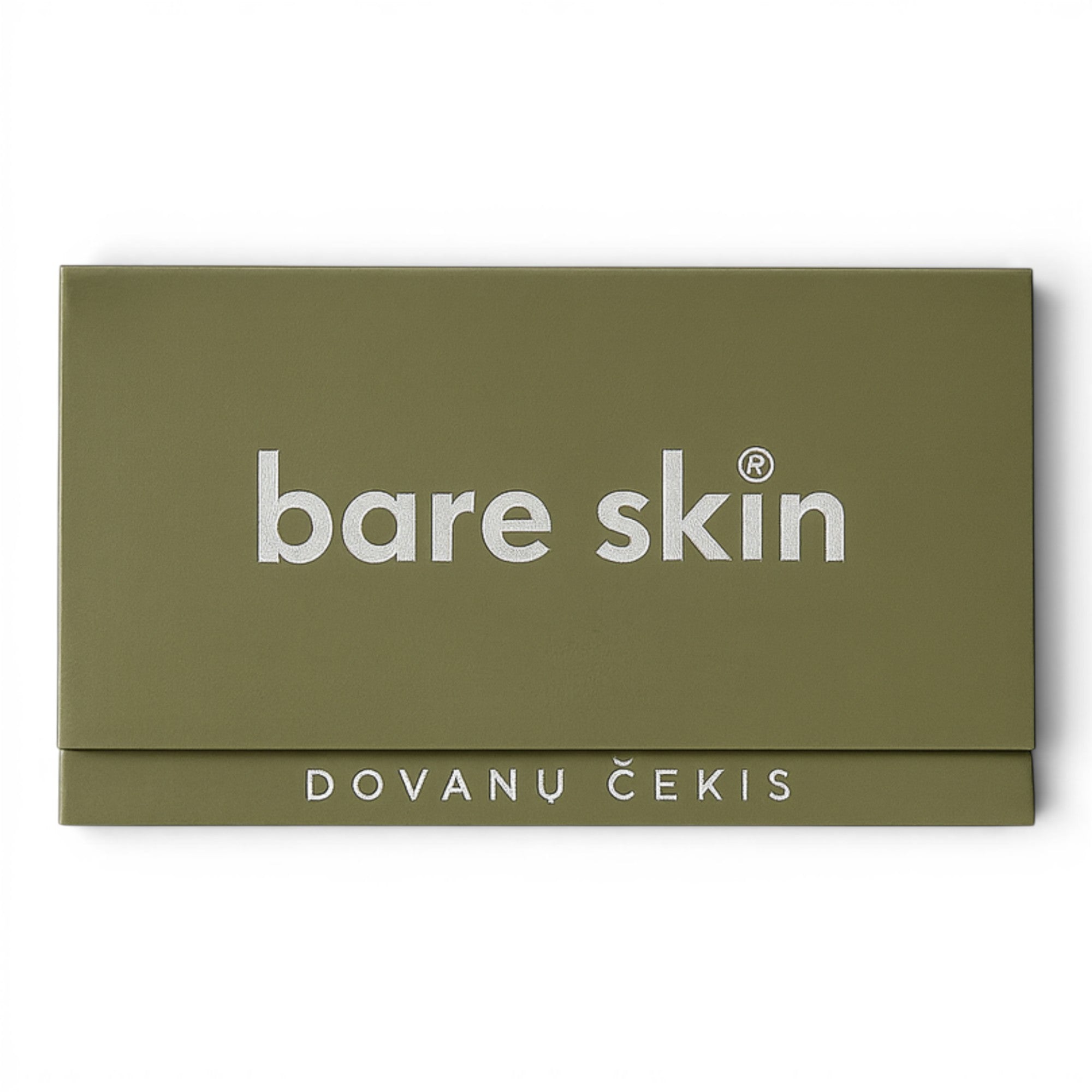 Bare Skin dovanų čekis (fizinis)