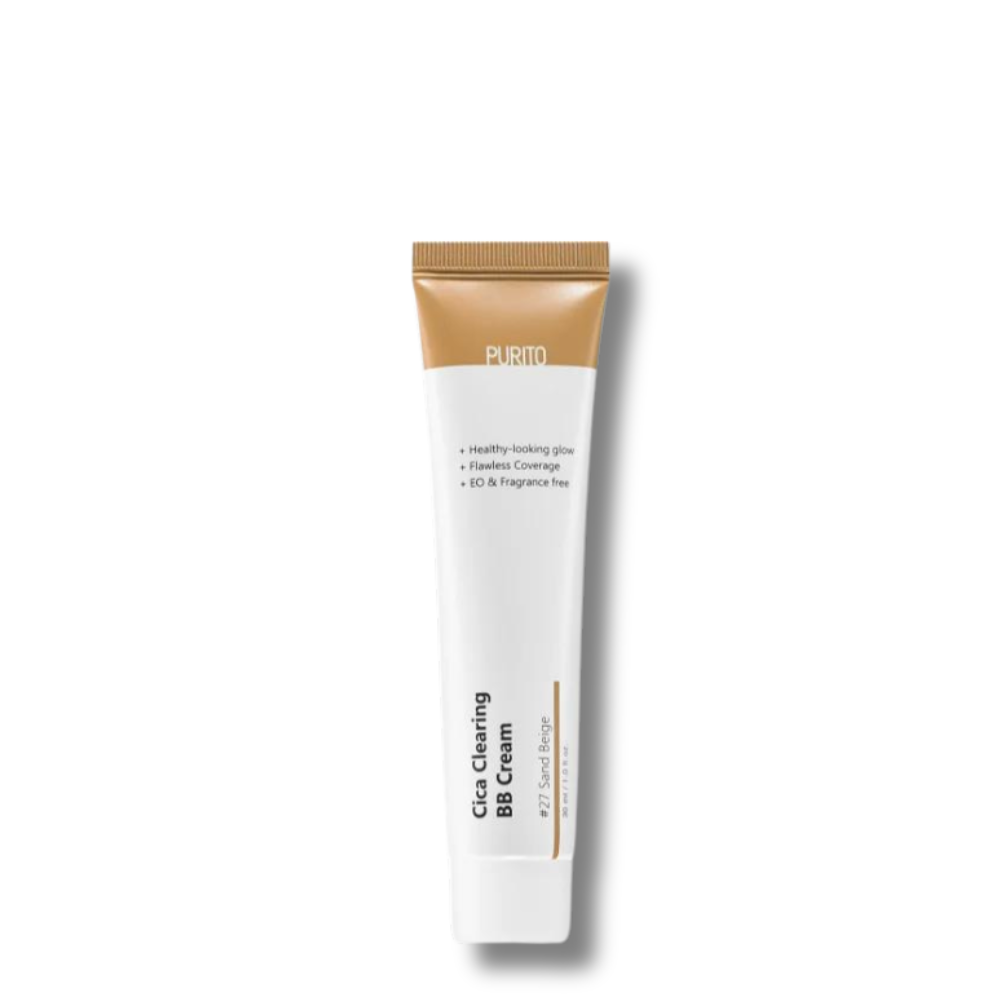 PURITO Cica Clearing BB Cream - BB kremas su spalva