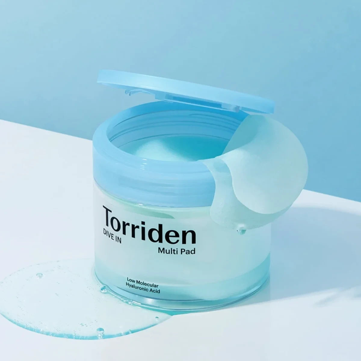 Torriden DIVE-IN Low Molecule Hyaluronic Acid Multi Pad - esencijos padeliai