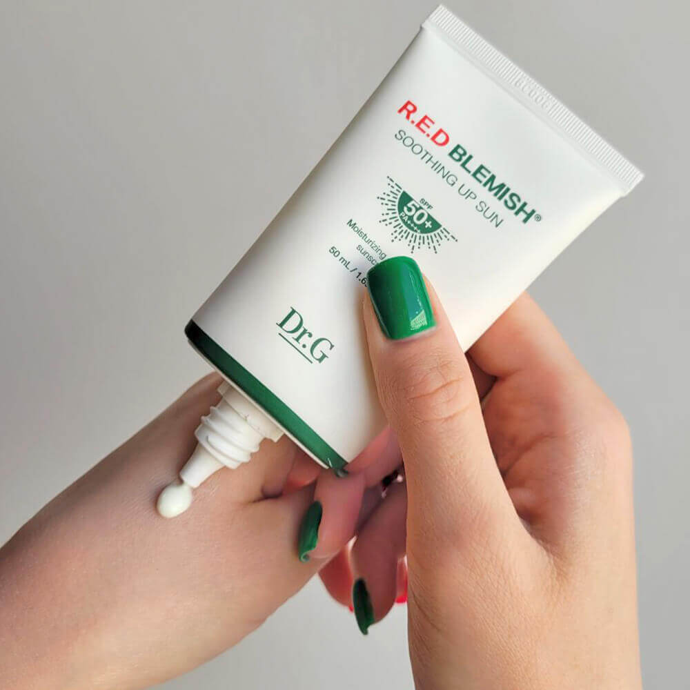 Dr.G Red Blemish Soothing Up Sun - apsauga nuo saulės