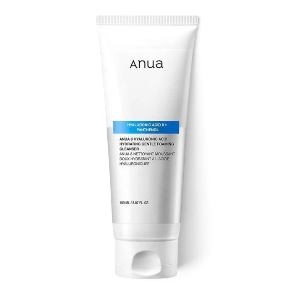 Anua 8 Hyaluronic Acid Hydrating Gentle Foaming Cleanser - veido prausiklis