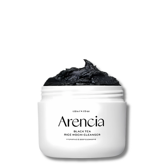 Arencia - Black Tea Rice Mochi Cleanser - veido prausiklis
