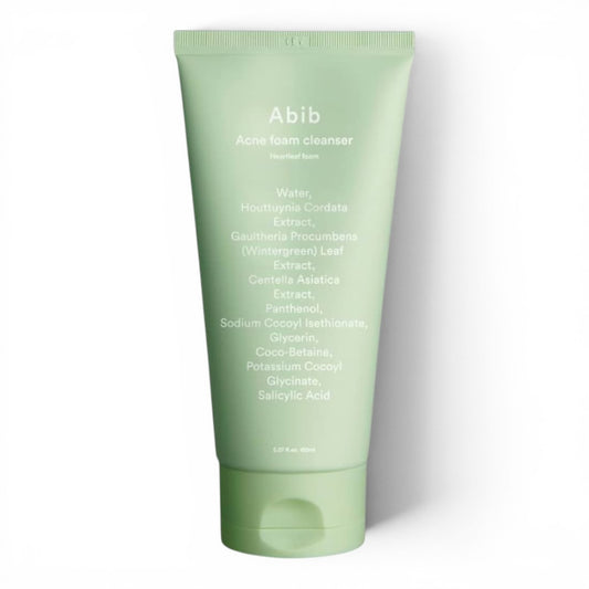 Abib Acne Foam Cleanser Heartleaf Foam - prausiklis su salicilo rūgštimi