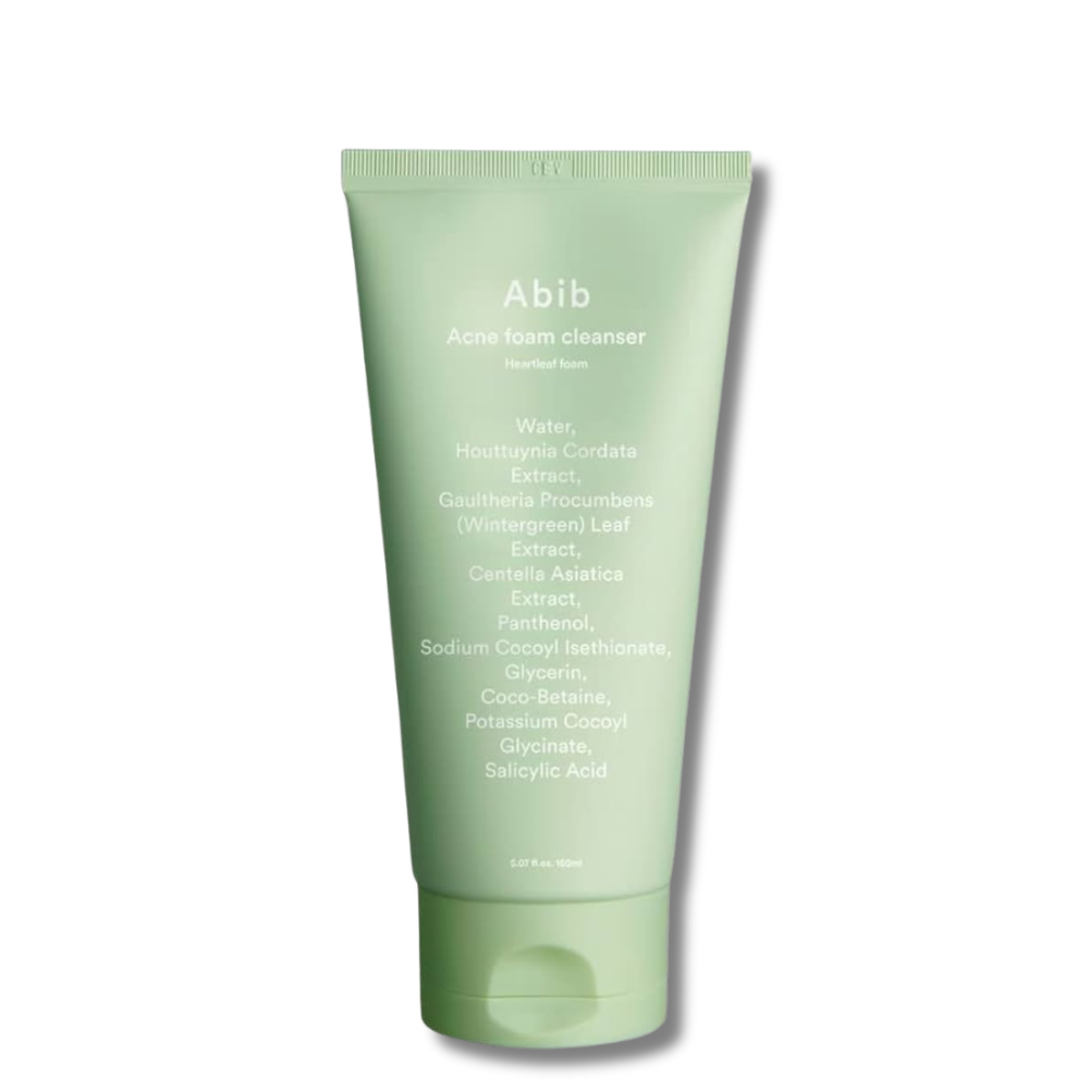 🎁 Abib Acne Foam Cleanser Heartleaf Foam - prausiklis su salicilo rūgštimi (100% off)