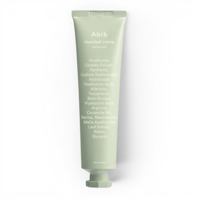 Abib Heartleaf Crème Calming Tube - kremas jautriai sudirgusiai odai
