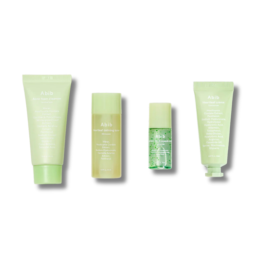 Abib - Heartleaf calming Trial kit - bandomasis rinkinys