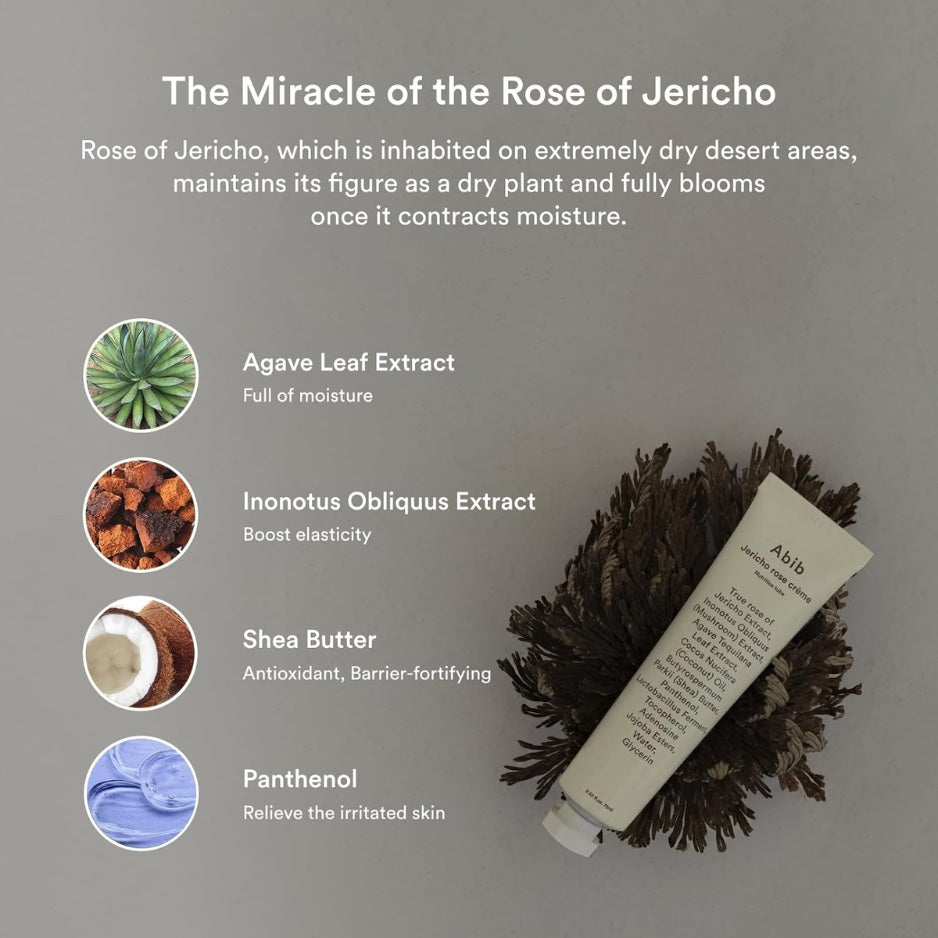 Abib - Jericho Rose Crème Nutrition Tube - maitinantis kremas