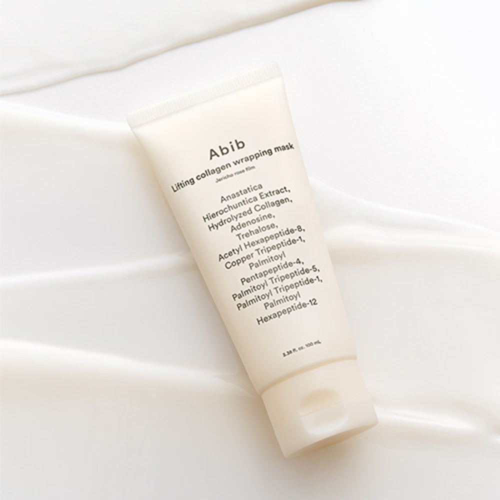 Abib - Lifting Collagen Wrapping Mask Jericho Rose Film - veido kaukė