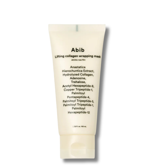 Abib - Lifting Collagen Wrapping Mask Jericho Rose Film - veido kaukė
